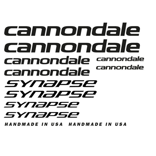 Cannondale Cycling Vinyl Decal Sticker Set Style 8