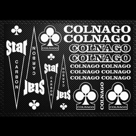 Colnago Cycling Vinyl Decal Sticker Set Style 2
