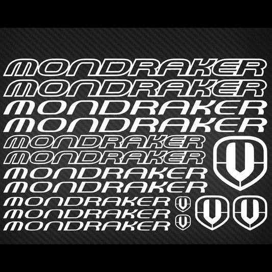 Mondraker Cycling Vinyl Decal Sticker Set