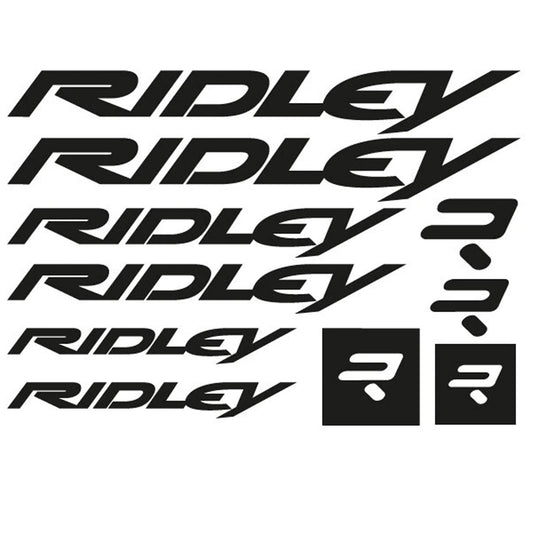 Ridley Cycling Vinyl Decal Sticker Set Style 2