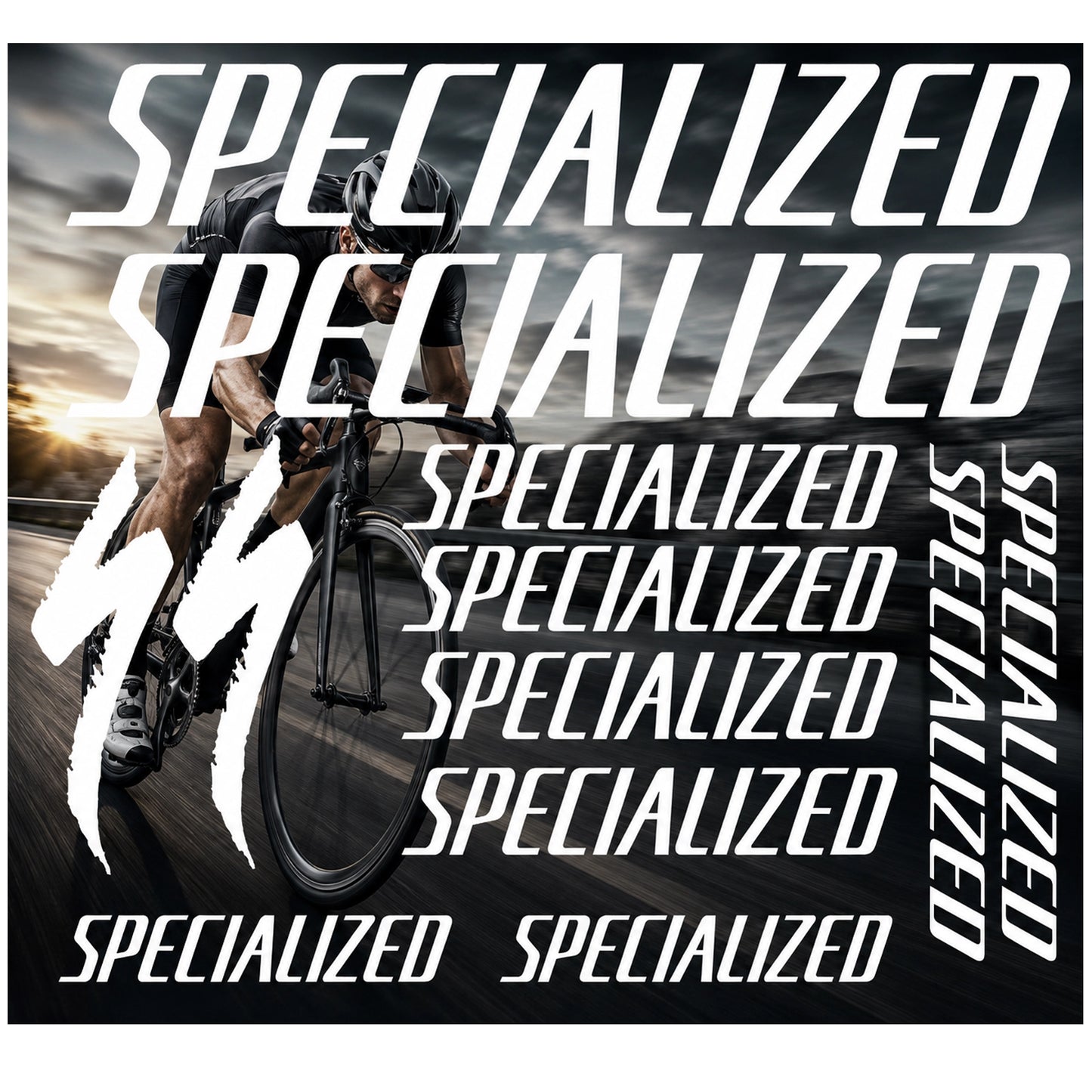 Specialized Vinyl Decal Sticker Set