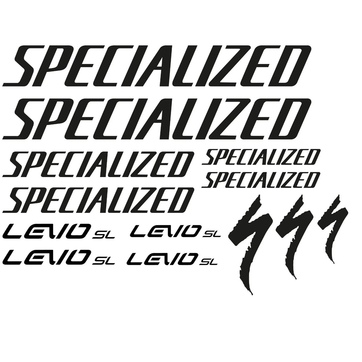 Specialized Levo sl Vinyl Decal Sticker Set