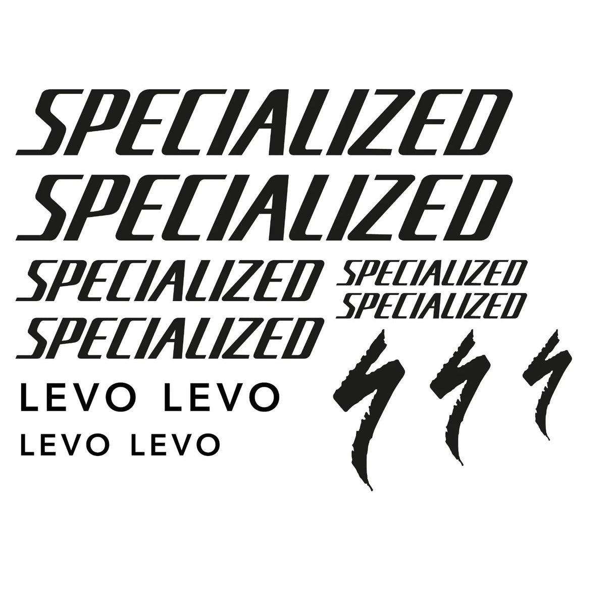 Specialized Levo Vinyl Decal Sticker Set