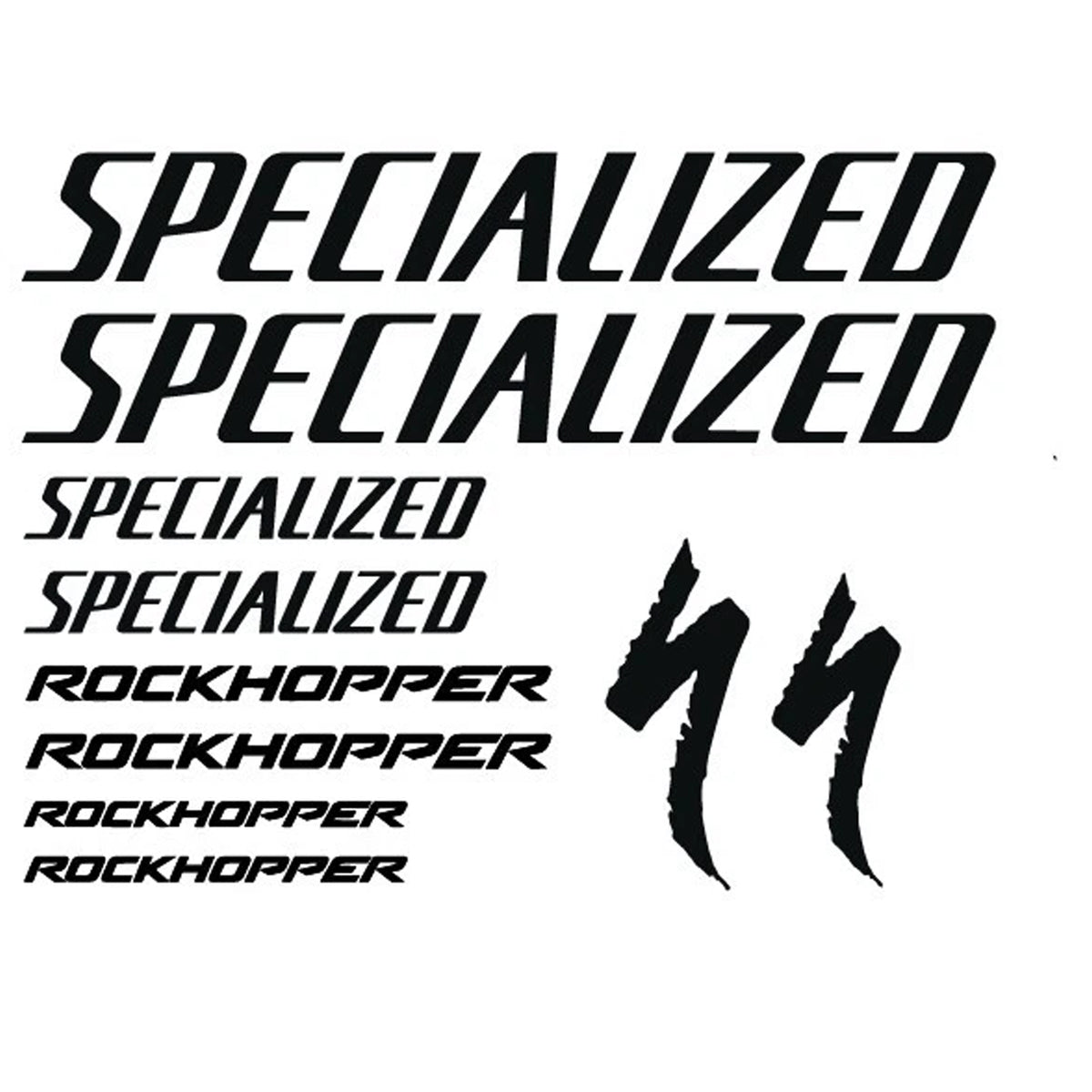 Specialized Rockhopper Vinyl Decal Sticker Set