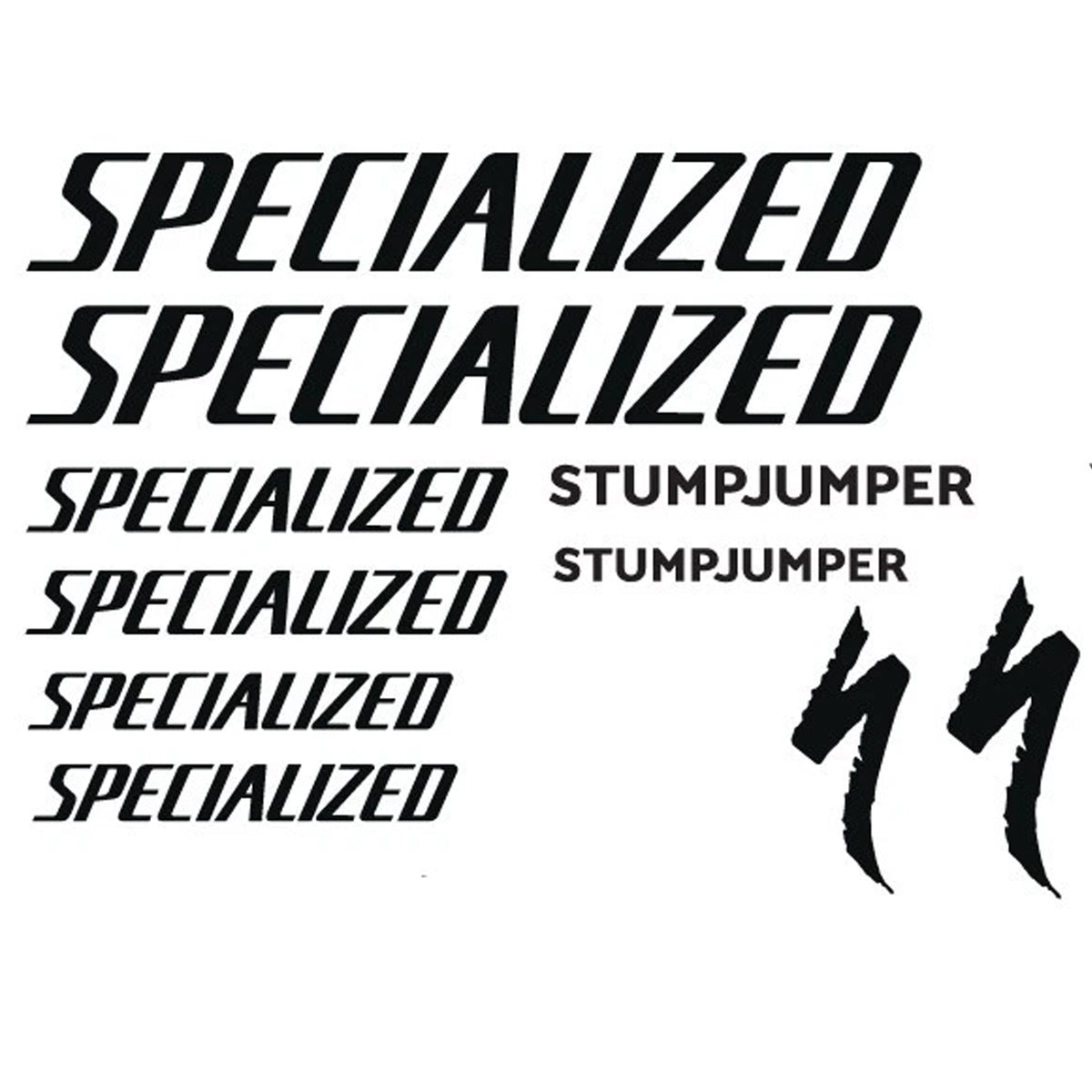 Specialized Stumpjumper Vinyl Decal Sticker Set
