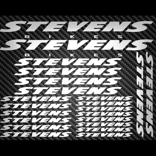 Stevens Cycling Vinyl Decal Sticker Set