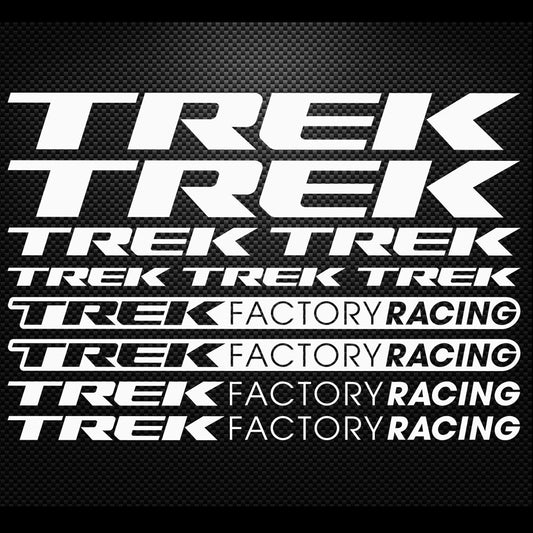 Trek Cycling Vinyl Decal Sticker Set Style 5