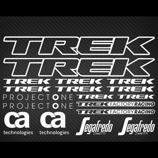 Trek Cycling Vinyl Decal Sticker Set Style 2